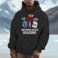 Nothing Beats Reading Rock Paper Scissors Book Lover Men Hoodie