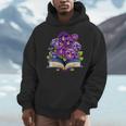 Pansies Flowers Book Pansy Floral Men Hoodie Pansies Flowers Book Pansy Floral Men Hoodie
