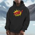 POW Comic Book Cartoon Pop Art Men Hoodie POW Comic Book Cartoon Pop Art Men Hoodie