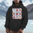 Reading Is My Jam Preppy Stawberry Bookworm Book Lover Nerd Men Hoodie