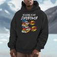 Reading Is My Superpower Book Lover Bookworm Librarian Men Hoodie