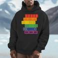 Threadless Grey Sky Chai Rainbow Book Pride Stack Graphic Men Hoodie Threadless Grey Sky Chai Rainbow Book Pride Stack Graphic Men Hoodie