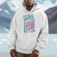 Bookworm Avid Reader Book Reading Nerd Crazy Book Lady Raglan Baseball Tee Men Hoodie
