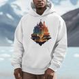 Castle Of Books Imagination Art Book Lover Men Hoodie Castle Of Books Imagination Art Book Lover Men Hoodie