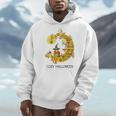 Cozy Halloween Coloring Book Adult Coloring Men Hoodie