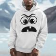 Creepy Face Carrot Halloween Book Character Costume Men Hoodie Creepy Face Carrot Halloween Book Character Costume Men Hoodie