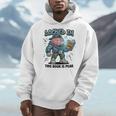 Locked In Meme Book Is Peak Quote Men Hoodie
