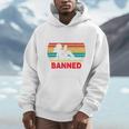 I Read Banned Book Bookworm Reader Nerd Bookish Librarian Men Hoodie