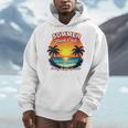 Retro Summer Book Reading Club Men Hoodie