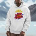 School Counselor Teacher Superhero Superpower Comic Book Premium Tri-Blend Men Hoodie