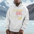 Never Underestimate Bookworm Girl Book Reader Reading Men Hoodie