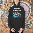 Cute Otter Reading Book Two Otter Reading Is Otterly Fun Men Hoodie