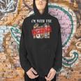 I'm With The Banned Books For a Literature Teacher Men Hoodie