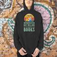 Introverted But Willing To Discuss Books Cute Literary Dog For Men Women Men Hoodie