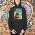 Japanese Cat Book Summer Beach Vacation Cruise Men Hoodie Japanese Cat Book Summer Beach Vacation Cruise Men Hoodie