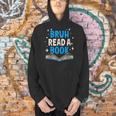 Language English Teacher Bruh Read A Book Men Hoodie