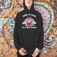 Reading Unicorn Take A Look It's In A Book Retro Rainbow Men Hoodie