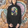 Star Wars The Book Of Boba Fett The Legend Lives Retro V-2 Men Hoodie
