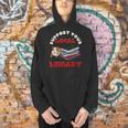 Support Your Local Library Guinea Pig Book Reader Men Hoodie