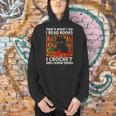 That's What I DO I Read Books Crochet Cat Men Hoodie