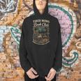 Tired Moms Book Club Coffee Chaos And Chapters Men Hoodie