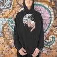 Woman Bookworm Reading Books Library Literature Read Book Men Hoodie