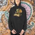 Women's Dragon Bookworm Reading Book Graphic Men Hoodie Women's Dragon Bookworm Reading Book Graphic Men Hoodie