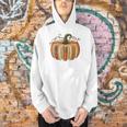 Book Pumpkin Autumn Halloween Literary Readers Men Hoodie