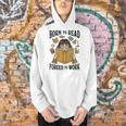 Born To Read Forced To Work Reading Book Lover Men Hoodie