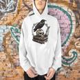 Dark Academia Raven Skull Books Men Hoodie