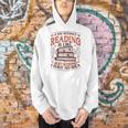 A Day Without Reading Book Nerd Librarian Men Hoodie