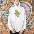 Dinosaur Book LoverRex Sad Arms Too Short To Reader Premium Tri-Blend Men Hoodie
