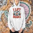 Lift So I Can Carry More Books Reading Lovers Reader Workout Premium Tri-Blend Men Hoodie