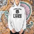 I Have Lived A Thousand Lives Trendy Book Reading Literary Men Hoodie