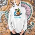 Nerdy Pug Reading Books Poogworm Pug Bookworm Men Hoodie