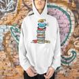 Panda Bear Loves Reading Illustration For A Book Nerd Men Hoodie Panda Bear Loves Reading Illustration For A Book Nerd Men Hoodie