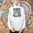 Reading Is Snow Much Fun Winter Bookworm Loves Reading Book Men Hoodie