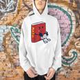 Trendy Graphic Math Book Gamer Homework Break Men Hoodie