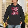 Reading Is For Everyone Books Lover Librarian Bookish Groovy Men Hoodie Reading Is For Everyone Books Lover Librarian Bookish Groovy Men Hoodie