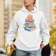 Octopus Reading Bookworm Book Reading Octopus Lover Men Hoodie