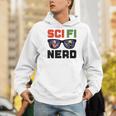 Sci Fi Nerd Science Fiction Book Movie Fan Men Hoodie