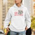Never Underestimate Power Of Girl With Book Bookworm Women Men Hoodie Never Underestimate Power Of Girl With Book Bookworm Women Men Hoodie