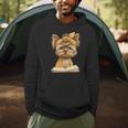 Baby Tiger Open Book Reading Graphic Portrait Round Glasses Men Hoodie Baby Tiger Open Book Reading Graphic Portrait Round Glasses Men Hoodie