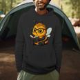 Bee Reading Book Lover Men Hoodie Bee Reading Book Lover Men Hoodie