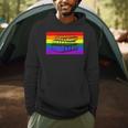 Book Read Literary Gay Pride Flag Rainbow LGBTQ Queer Men Hoodie