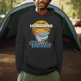 Book Reading Its Not Hoarding If Its Books Hoarding Men Hoodie