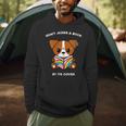Don't Judge A Book By Its Cover Reading Jack Russell Terrier Men Hoodie