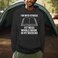 I’m Into Fitness Whole Book In My Weekend Reading Men Hoodie