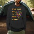 It's a Good Day To Read a Book Children's Book Week- Fall Men Hoodie