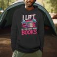 I Lift So I Can Carry More Books Reader Gym Bookworm Men Hoodie I Lift So I Can Carry More Books Reader Gym Bookworm Men Hoodie